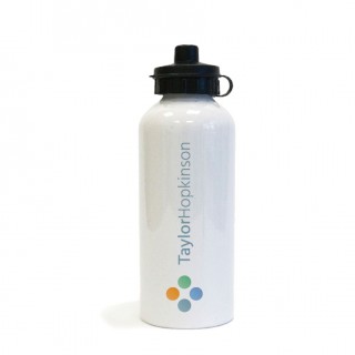 Aluminium White Water Bottle product image