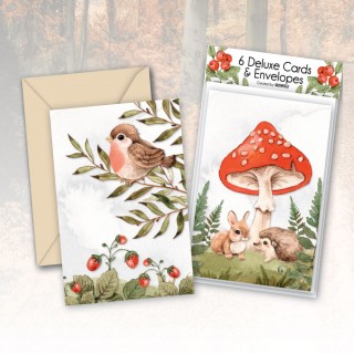 Deluxe Forest Animals Cards (6) product image