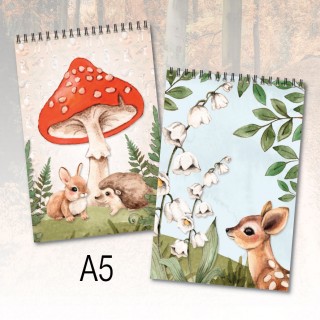 Recycled Notepad-Forest Animals product image
