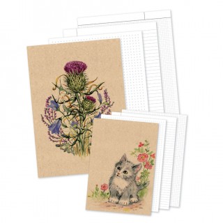 A4 Decorative Eco Notebook product image