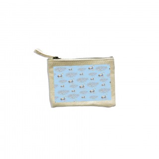 X-Small Canvas Zip Pouch Colour Printed product image