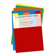 A4 Bright Paper Asstd 50 Sht