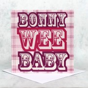 Bonny Baby Pink Greeting Card