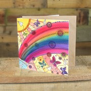 150mm Textured Watercolour Greeting Card