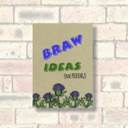 A6 Eco Notebook-Braw Ideas