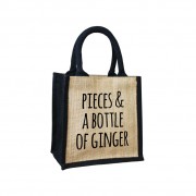 Pieces & Ginger Cute Jute Bag